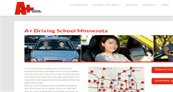 Desktop Screenshot of aplusdrivingschool.net